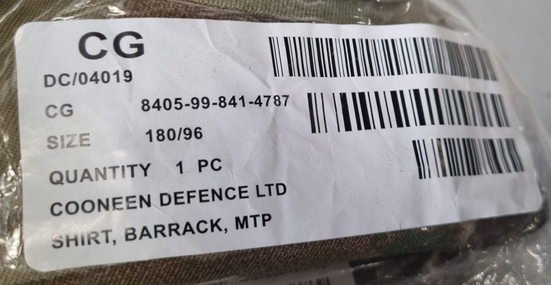 20x British Army MTP shirts barrack - mixed sizes - may include maternity - Image 7 of 14