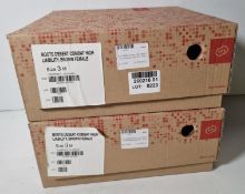 2x pairs of Iturri ladies brown high liability desert combat boots size 3M