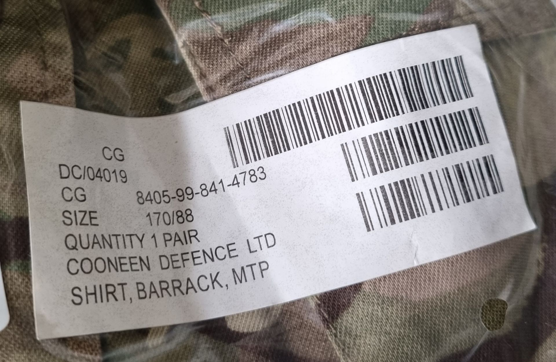 40x British Army MTP shirts barrack - mixed sizes - may include maternity - Image 26 of 27