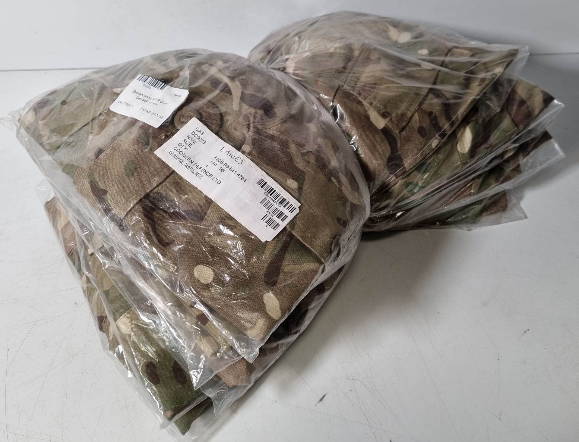 40x British Army MTP shirts barrack - mixed sizes - may include maternity - Image 16 of 27