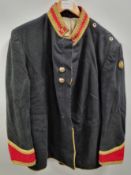 British Forces black and red tunic - In need of repair - see pictures for size