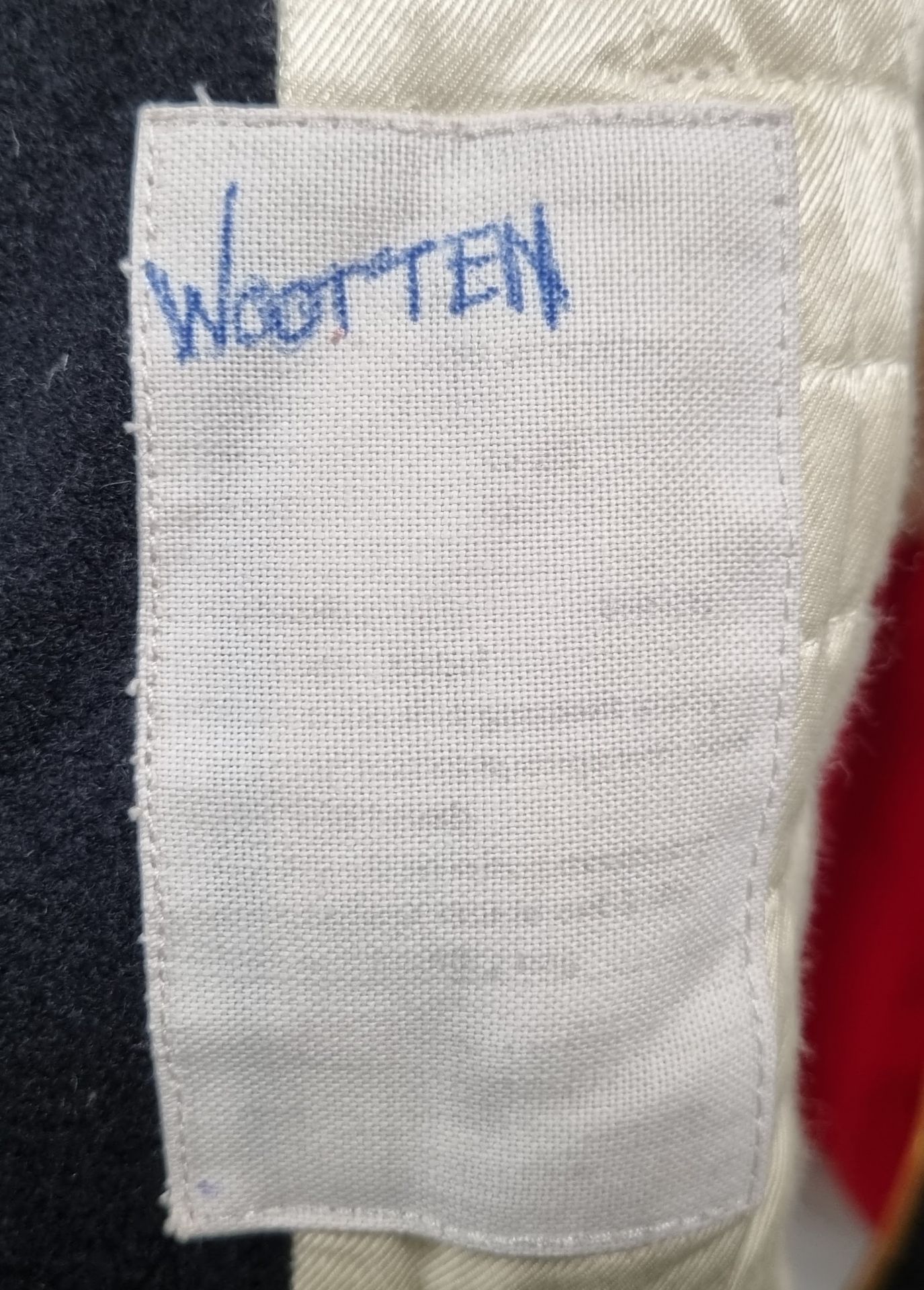 British Forces black and red tunic - In need of repair - see pictures for size - Image 4 of 6