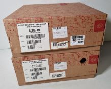 2x pairs of Iturri female cold wet weather brown boots - Size 4M