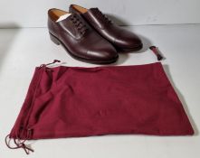 Brown leather service shoes - size 12M