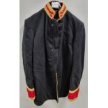 British Forces black and red tunic - In need of repair - see pictures for size