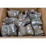 225x Mixed items of green clothing - see description for details