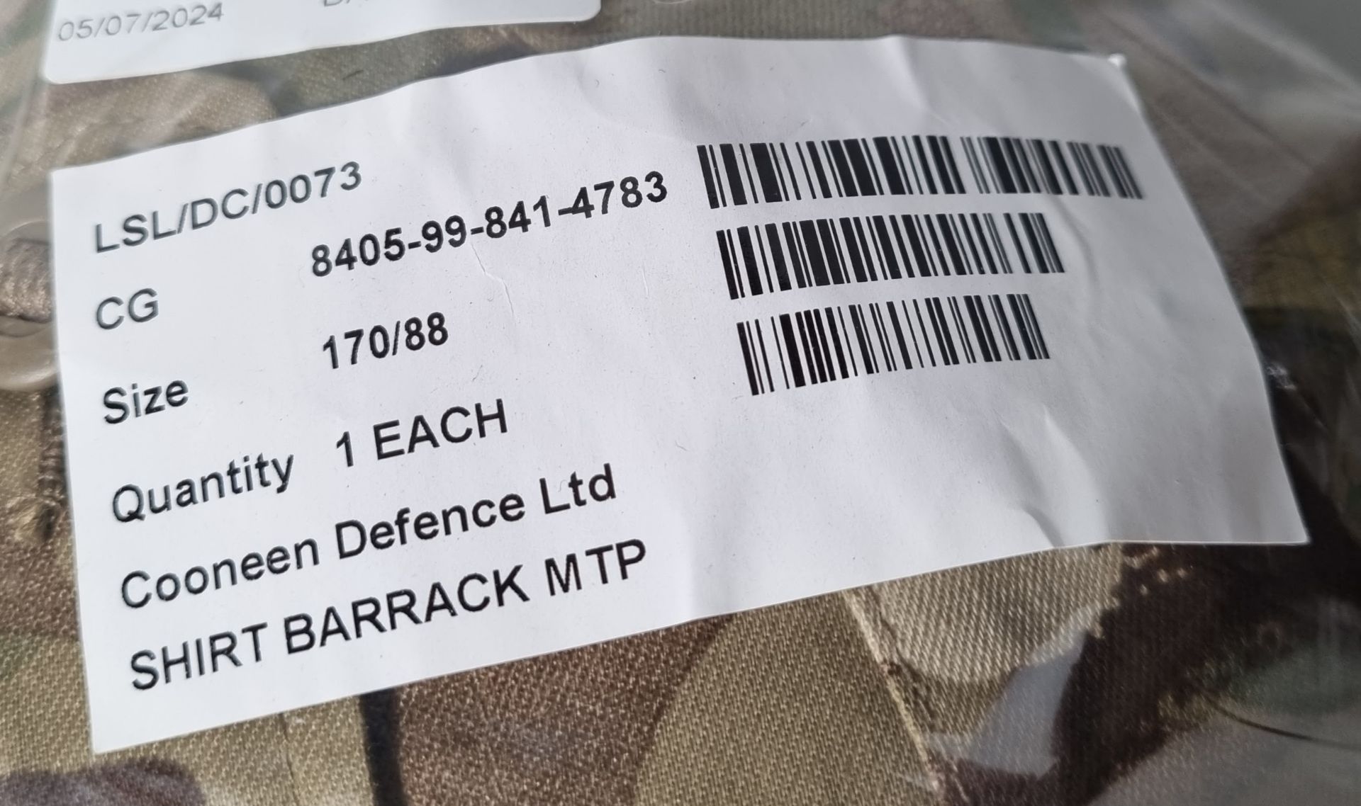 40x British Army MTP shirts barrack - mixed sizes - may include maternity - Image 3 of 27