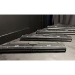 4x GLP JDC Line 1000 LED strobe / batten supplied with assorted clamps, power cables and safety bond