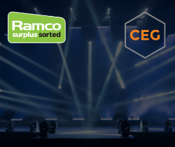 CEG auction of high end AV equipment to include GLP JDC Line 1000, Robe CYCFX, Robe TetraX, Robert Juliat Foxie Follow spot, Grand MA2 & more