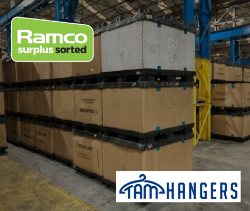 Auction of Braiform HBB stackable storage boxes – external dimensions 1.2m L x 1m W x 0.98m - ideal storage solution stack 6 high