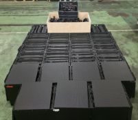 ROE Visual Diamond 2.6 LED video wall kit in 21 black cases and 1 wooden crate