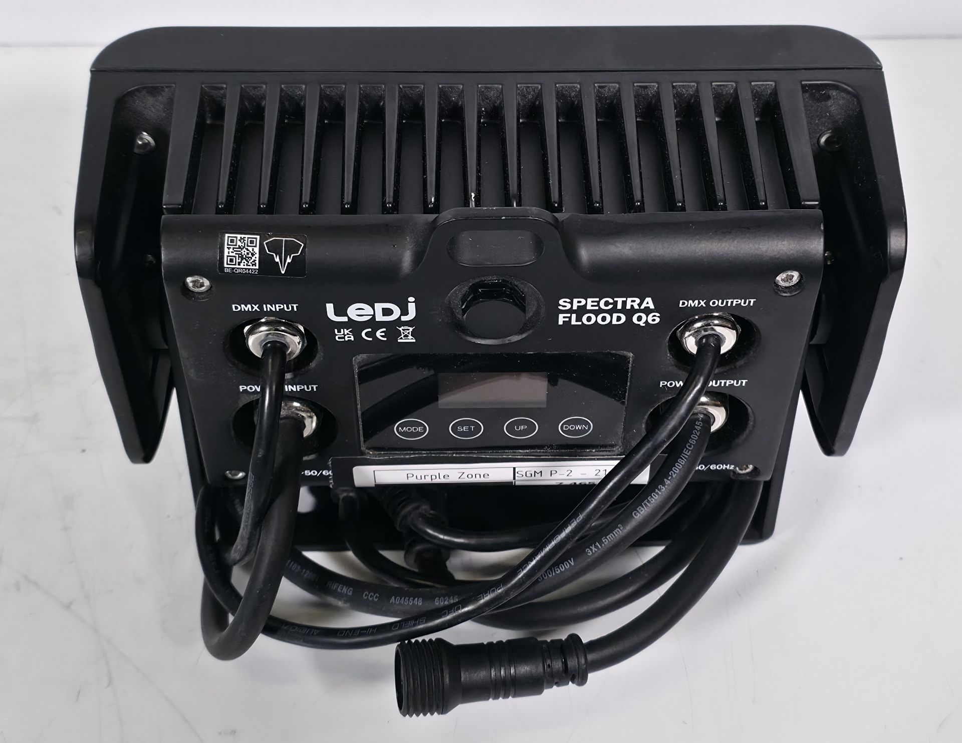 5x Prolight LEDj Spectra Flood Q6 6 x 5W quad-colour LED (RGBW) exterior fixtures lights in case - Image 11 of 16