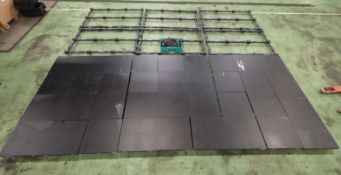 ROE Black marble BM4 high-resolution LED floor - SEE COMMENTS FOR MORE DETAILS