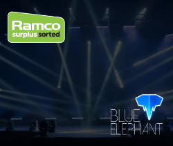 Blue Elephant Events & AV equipment to include lighting, sound, LED panels and much more - NO RESERVE