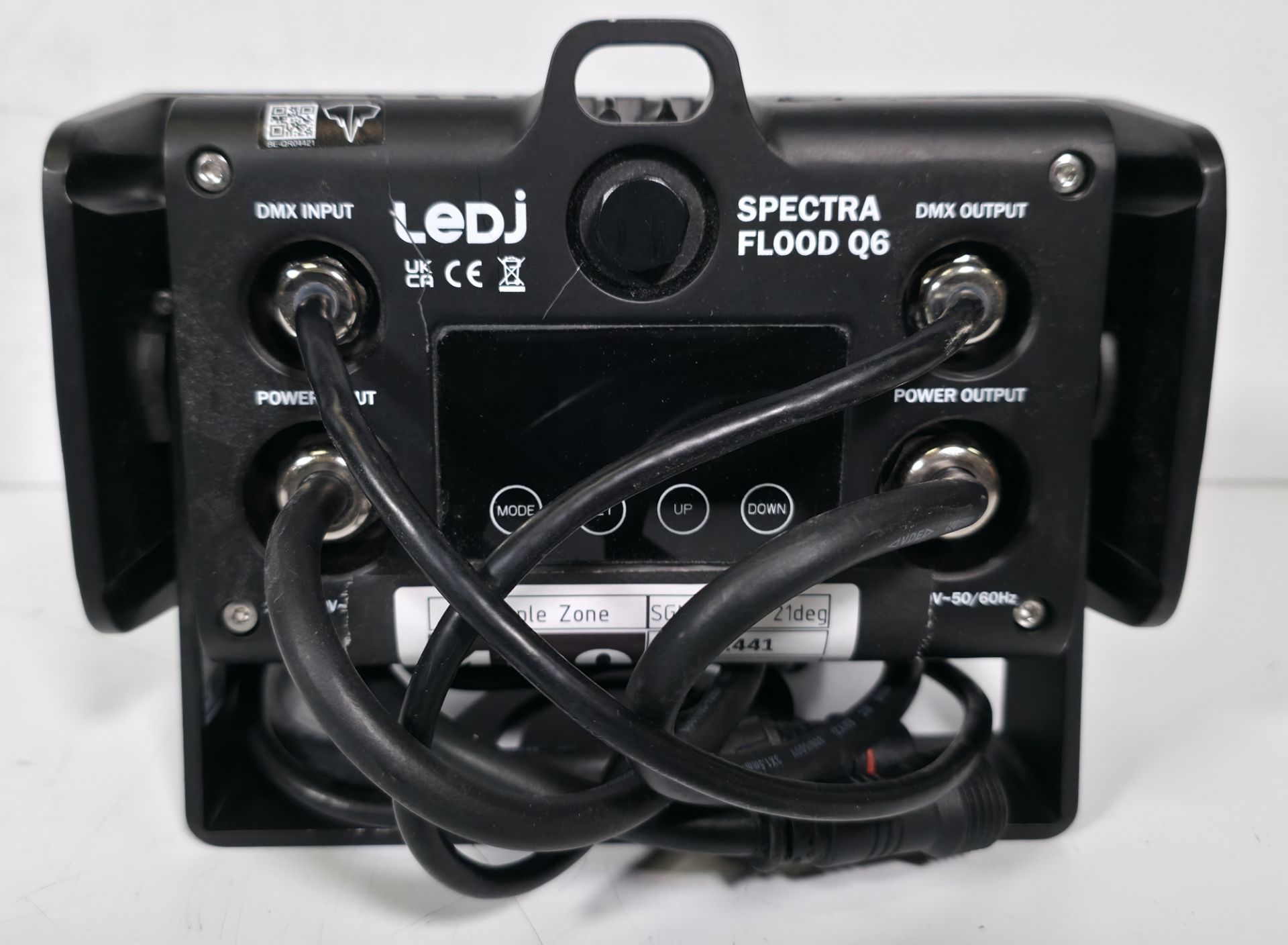 5x Prolight LEDj Spectra Flood Q6 6 x 5W quad-colour LED (RGBW) exterior fixtures lights in case - Image 5 of 16