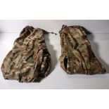 Various types of ex-military camo clothing - may include accessories - 141kg – may require repair
