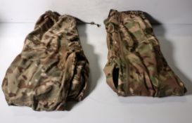 Various types of ex-military camo clothing - may include accessories - 141kg – may require repair