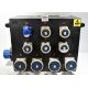 Portable 240V power distribution box - 6x 16A sockets and 4x 32A sockets - SPARES OR REPAIRS - Image 1 of 5