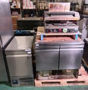 Hatco Therm-Max stainless steel electric salamander grill and more - full details in desc.