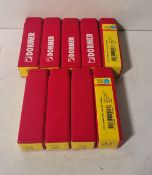 9x packs of Dormer A100 6.5mm HSS jobber drill bits - 10 per pack