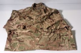 Various types of ex-military camo clothing - may include accessories - 196kg – may require repair