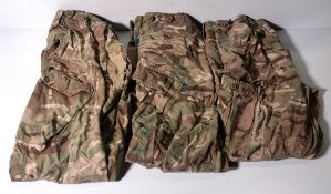 Various types of ex-military camo clothing - may include accessories - 205kg – may require repair