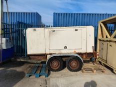 LCH Generators Ltd LCH 60kVA FG Wilson diesel generator trailer - full details in the description