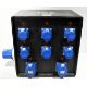 Portable power distribution box - 6x 16A and 2x 32A sockets - W 510 x D 320 x H 410mm - Image 1 of 6