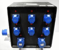 Portable power distribution box - 6x 16A sockets and 2x 32A sockets - SPARES