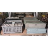 Electronic equipment - Wisi OV50A base unit with OV35/OV50 modules, Pro-Bel 6063 signal dist. & more