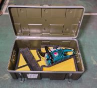 Makita DCS5000 professional 50cc petrol chainsaw in carry case - BARE UNIT ONLY