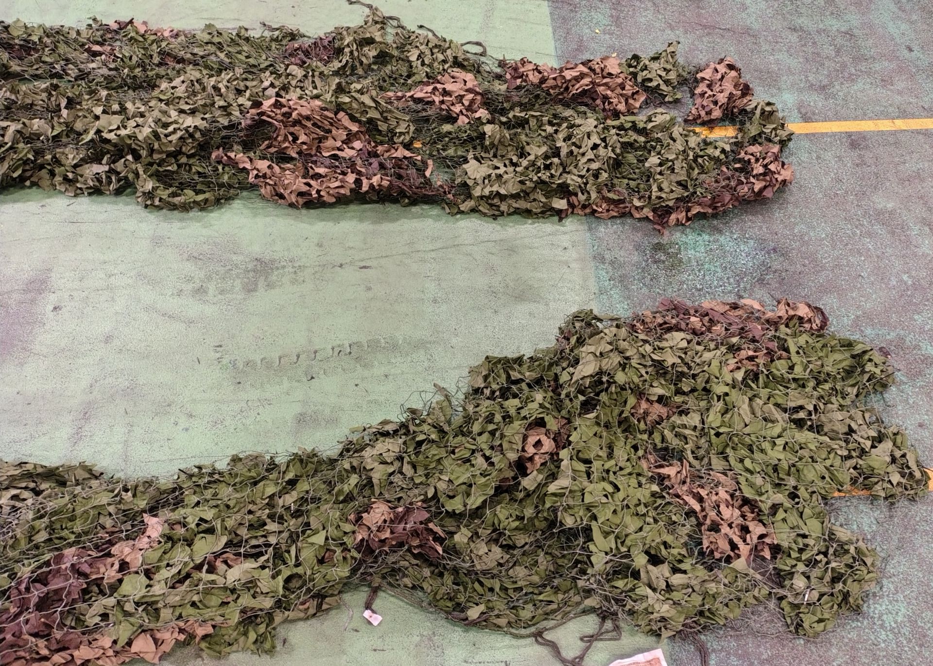 3x Forest camo nettings - mixed sizes - Image 3 of 7