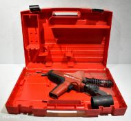 Hilti DX 351-BTG powder-actuated fastening tool with carry case