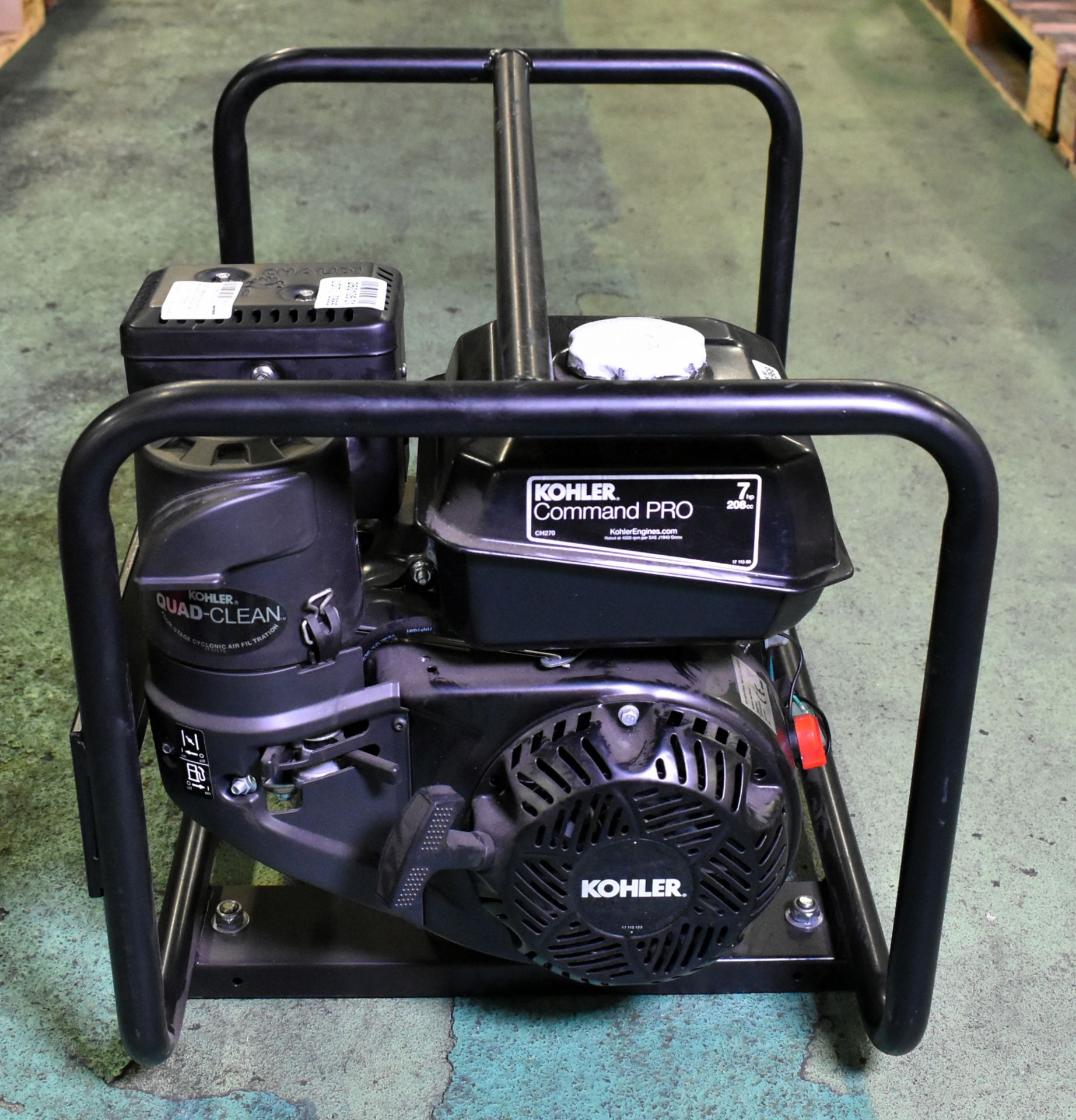 SIP Medusa 04534 petrol generator - 2.5 kVA - W 640 x D 430 x H 460mm - Image 2 of 7