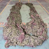 3x Forest camo nettings - mixed sizes
