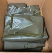 10x Passageway groundsheets -Approximatley 12ft x 10ft