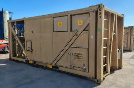 Bootle Containers Ltd control room container - full details in the description