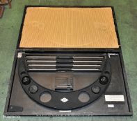 Moore and Wright No.951 External micrometer caliper 20-24in with case - W 820 x D 520 x H 60mm