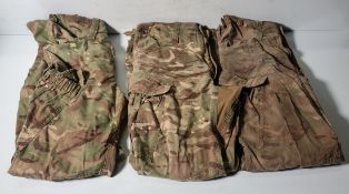 Various types of ex-military camo clothing - may include accessories - 200kg – may require repair