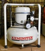 Axminster 8 BAR 24L portable compressor - 240V - W 420 x D 400 x H 530mm