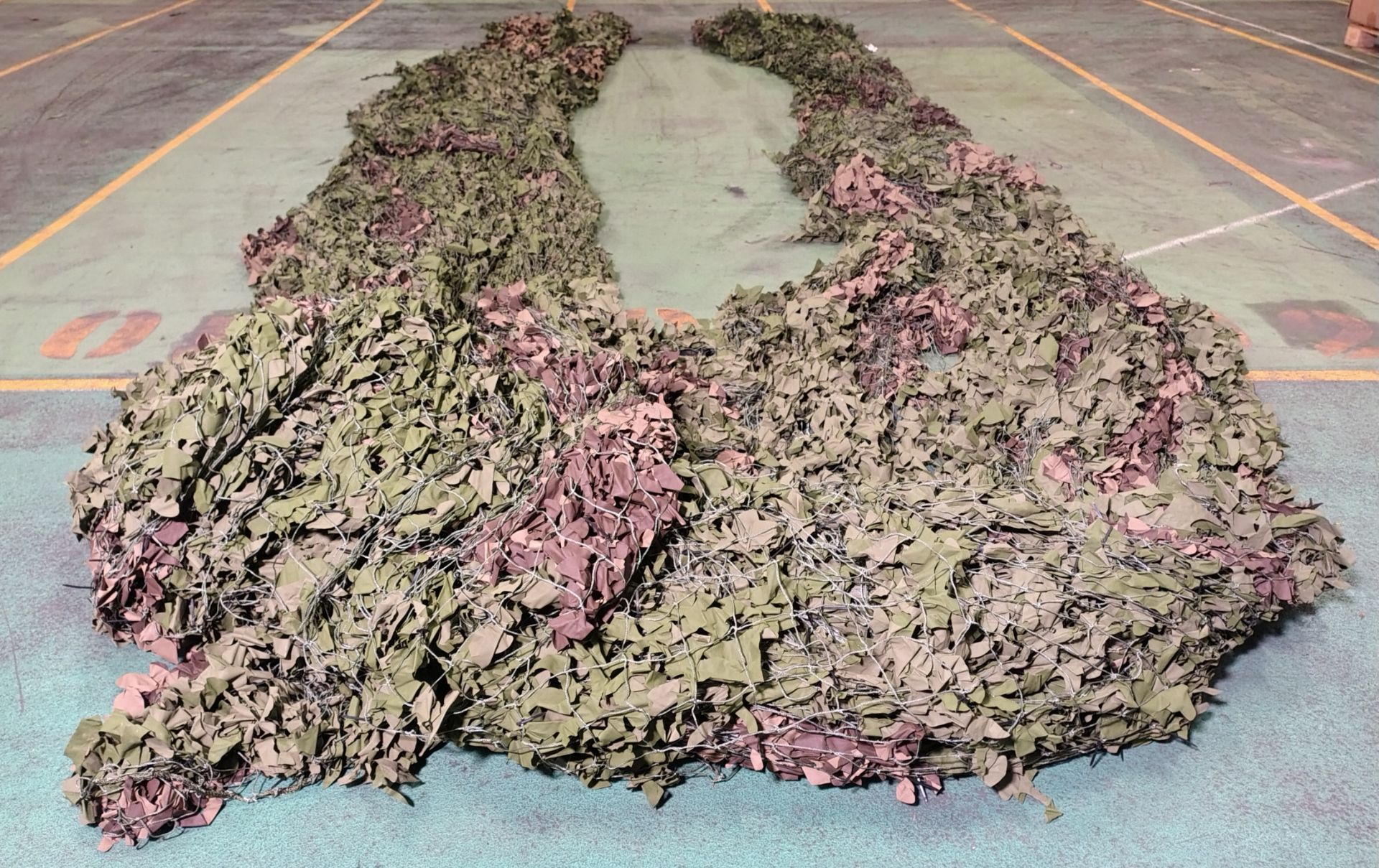 3x Forest camo nettings - mixed sizes - Image 2 of 7