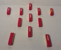 11x packs of Dormer A117 6.1mm HSS-E stub drill bits - 10 per pack