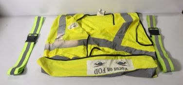 Various types of hi visibility clothing - To include Trousers - Vests - Jackets - 155kg