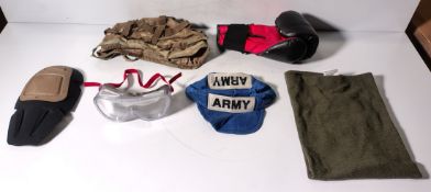 Various types of ex-military hardware and accessories - 119kg – may require repair / be incomplete