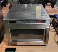Daewoo KOM9F50 Stainless steel commercial microwave oven - 230V - 2600W - W 465 x D 600 x H 370mm