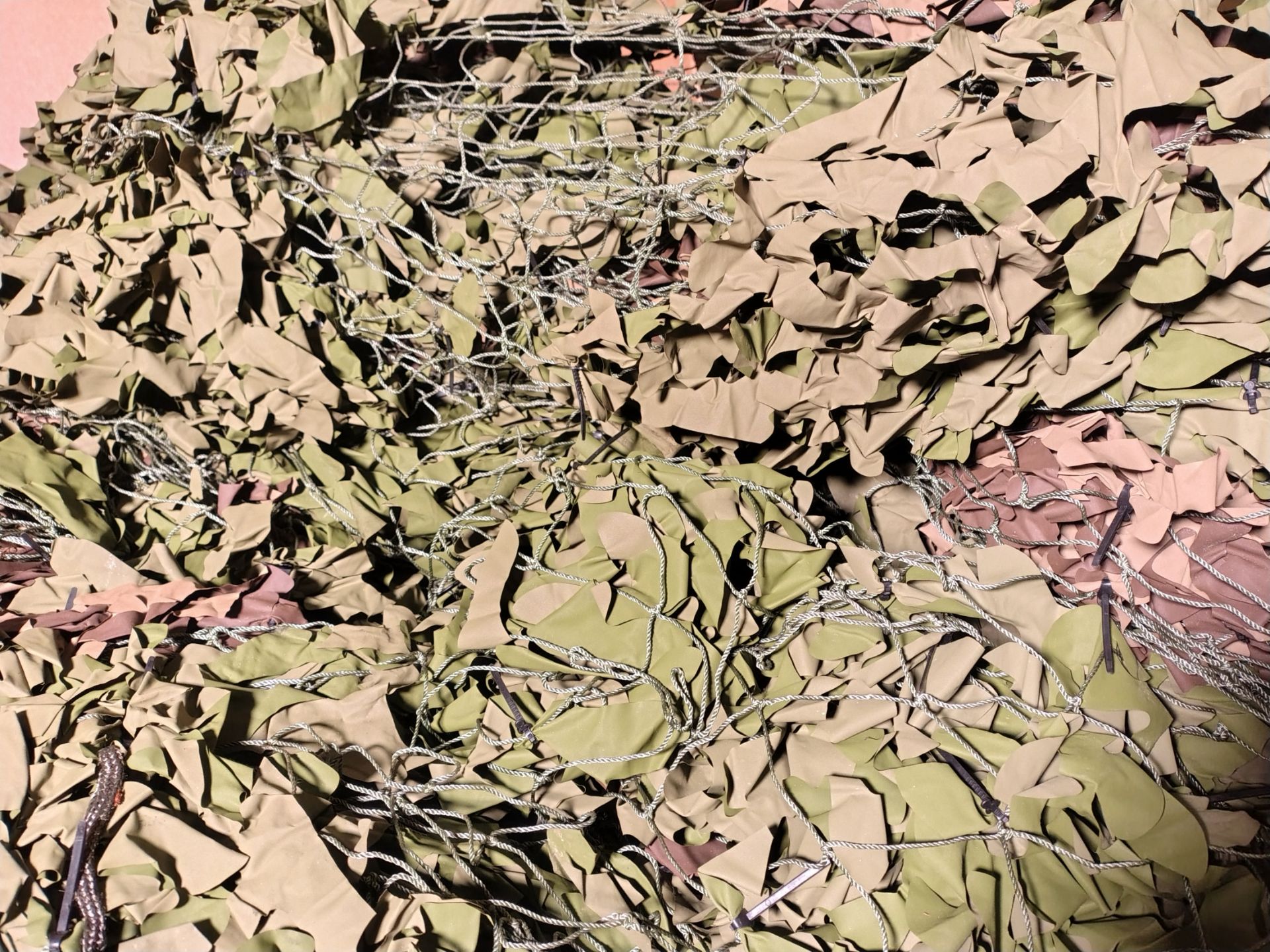 3x Forest camo nettings - mixed sizes - Image 5 of 7