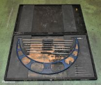 Moore and Wright External micrometer caliper 18-24in with case - W 870 x D 570 x H 60mm