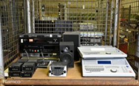 Audio Equipment - 4x Shortcut personal audio editor, Sony CD player, Denon disc player & more