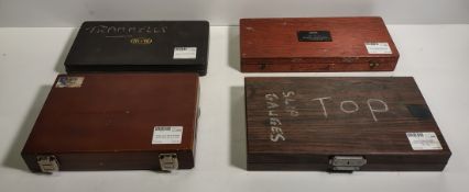4x Block & trammel sets - Webber Gage, Roebuck & more - details in the description