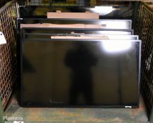 5x Sony and 1x Panasonic LCD HD TVs - mixed sizes- SPARES OR REPAIRS
